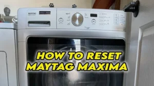 How to reset maytag commercial technology washer